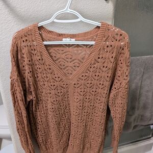 Women's Tan Sweater
